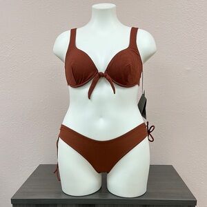 PRISM Terracotta Bikini Set